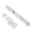 Silver, variant on Stainless Steel Cabinet Door Bolt Sliding Lock Systems For French Doors 7Inch Length Flush Bolt French Door Lock