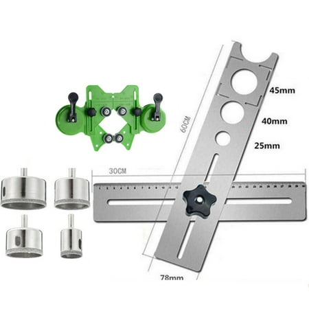 

Multi-Functional Ceramic Tile Hole Locator Ceramic Tile Perforation Locator For Home Tools F