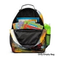 thumbnail image 4 of KUIFORTI Train Print Toddler Backpack Boys Kids School Bag with Multiple Storage Pockets Adjustable Straps 13.5 Inch for Preschool Kindergarten Daily Use, 4 of 7