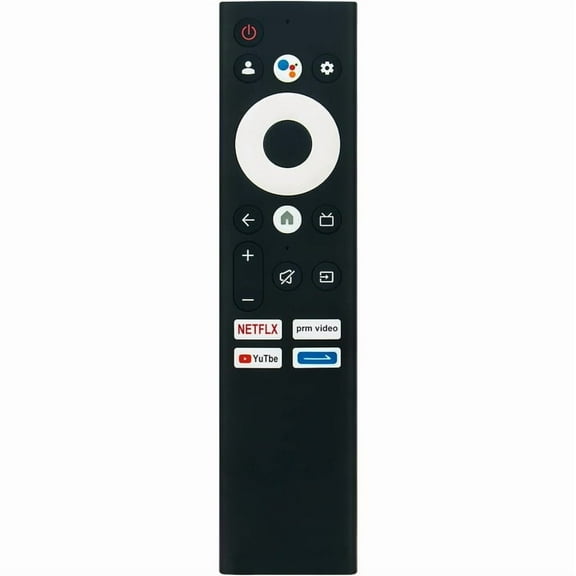 Replacement voice remote control for Skyworth 4K Google TV models 50UE7600, 43UE7600, 55UE7600, 65UE7600, 75UE7600, 75UD6300, 65S1, 75S1, 50UD7300, 55UD7300, 655UD7300, 655UD7300, 40TD7300, and 32TD7