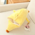 thumbnail image 5 of BRICH Halloween Novelty Hat Plush Headband Cap for Adult Halloween Christmas Party 01-Yellow One Size, 5 of 8