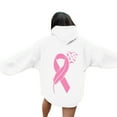 thumbnail image 5 of Karight Pink Ribbon - Breast Cancer Awareness Unisex Hoodie Sweatshirt, 5 of 5