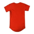 thumbnail image 5 of Hat and Beyond Men's Elongated Longline Hip Hop Casual T-Shirts Big and Tall, 5 of 6