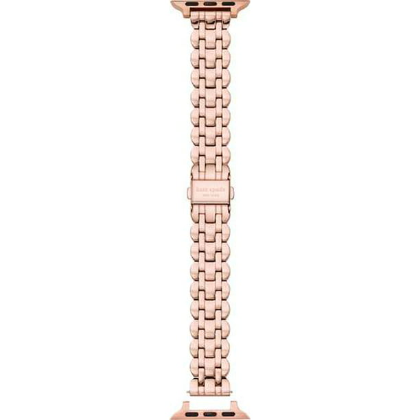 kate spade new york - Stainless Steel Watch Strap for Apple Watch™ 38mm and  40mm - Rose Gold 