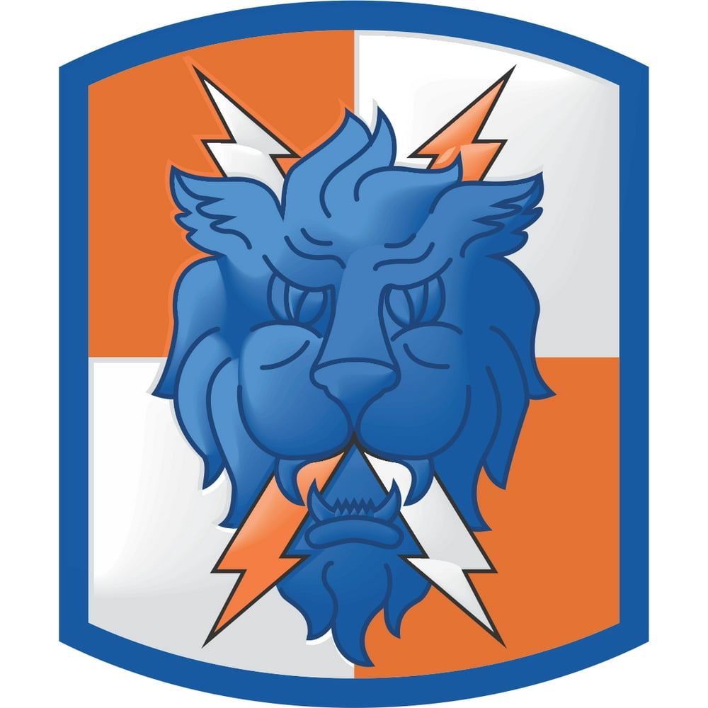 3.8 Inch 35th Signal Brigade Patch Vinyl Transfer Decal