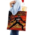 thumbnail image 4 of Marvel Zombies Bolso de tela con estampado de lienzo para mujer, bolsa de compras reutilizable y estética, con cremallera interior, regalo para mujer,38*45cm., 4 of 6