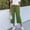 Green, variant on Linen Capri Pants For Women Baggy Linen Pants Women Ankle Pants For Women Wide Leg Capri Womens Capris Linen Pants Linen Capri Pants For Women Womens Cropped Pants Cotton Trousers