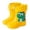 Yellow02, variant on XUNKUSGA Toddler Boys Girls Rain Boots Kids Cute Cartoon Pattern Waterproof Rain Shoes with Adjustable Drawstring Non-Slip Lightweight Mud Boots for Boys Girls