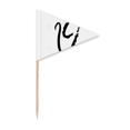 thumbnail image 1 of alphabet Grec theta Cure-Dents Noirs Triangle Toppers de Cupcake Drapeau, 1 of 3