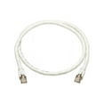 thumbnail image 4 of Eaton Tripp Lite Series Cat8 25G/40G-Certified Snagless Shielded S/FTP Ethernet Cable (RJ45 M/M), PoE, White, 3 ft. (0.91 m) - Patch cable - RJ-45 (M) to RJ-45 (M) - 3 ft - S/FTP - CAT 8 - snagless, solid - white, 4 of 4
