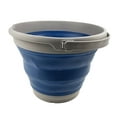 thumbnail image 5 of SAMMART 10L (2.6 Gallon) Collapsible Plastic Bucket - Foldable Round Tub with handle - Portable Fishing Water Pail - Space Saving Outdoor Bucket, 5 of 5