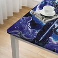 thumbnail image 5 of WYYP Dragon Sword Moon Square Tablecloth Waterproof 100% Polyester Fiber 36*36, 5 of 8