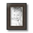 thumbnail image 2 of ArtToFrames 4" x 6" Grey and Black Picture Frame, 4x6 inch Gray MDF Poster Frame (WOM-4448), 3 Pack, 2 of 7