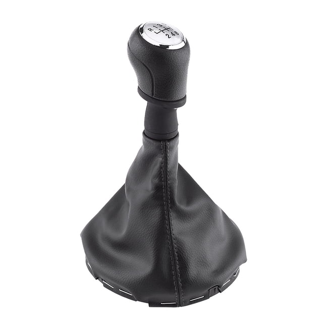 Kit de Bota de Perilla de Cambio de Engranaje, Plásstico de Cuero SintéTico de Polvo de Engranaje de Automóvil