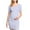 Purple, variant on Zwiiyzr 2025 Women's Maternity Dress Solid Color Slim Short Sleeve Tank Dresses Scoop Neck Pregnancy Bodycon Dress for Casual Wear Coffee