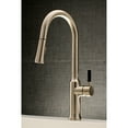 thumbnail image 2 of Gourmetier LS2728DKL Kaiser Single-Handle Pull-Down Kitchen Faucet, Brushed Nickel, 2 of 9