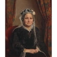 thumbnail image 2 of Herman Siegumfeldt 12x14 Black Ornate Wood Framed Double Matted Museum Art Print Titled: Portrait of Countess Julie Louise Sophie Trampe, B. Komtesse Ahlefeldt-Laurvigen, 2 of 5