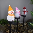 thumbnail image 4 of Outdoor LED Solar Garden Lights,Waterproof Solar Pathway Yard Lights,Solar Garden Lights LED Christmas Snowman Plug Lights, 4 of 9
