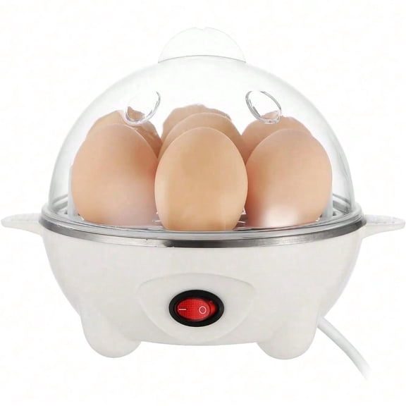Electric Egg Cooker Rapid Egg Boiler Automatic Egg Steamer Multi Egg Breakfast Maker One Touch