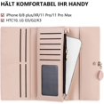 thumbnail image 2 of un Portefeuille Gris Pour Femme, 19 Cm X 9,5 Cm X 2,5 Cm De Long, Tiquettes En Feuilles Souples En Pu Japonais Et Coren, Petit Sac Main Frais, Fe, 2 of 5