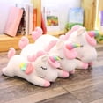 thumbnail image 5 of Unicornio de peluche de juguete, regalo de cumpleaños, regalo de juguete, blanco, 30 cm oso de fresa Electrónica, 5 of 5