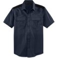 thumbnail image 1 of Sean John Camisa de sarga con botones para hombre, azul, XXX-Large, 1 of 1