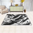 thumbnail image 3 of Non-Slip Area Rug 31"x20" Indoor Washable Floor Mats Carpet Printed for Living Room, Bedroom, Home Decor Abstract Brush Strokes, 3 of 7