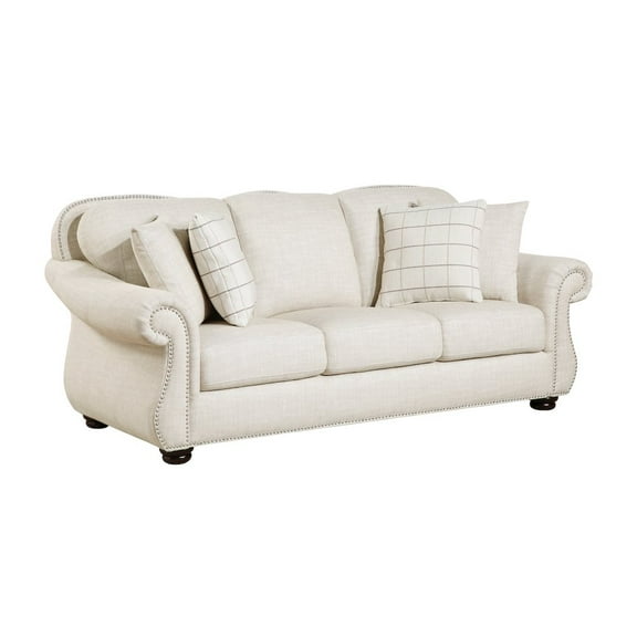 Lexicon Attleboro Textured Sofa in Beige