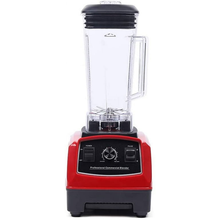 Professional Blender, Blenders for Kitchen Max 4500W High Power Home and Commercial  Blender with Timer, Heavy Duty Ice Blender 68 OZ Smoothie Maker for  Crushing Ice, Frozen Fruit, ect(red) 