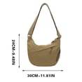 thumbnail image 3 of Hvmvliv Fall Crossbody Bags for Women (10x12in) Large Capacity Singles Shoulder Bag Women Fall Casual Versatile Sling Bag with Adjustable Strap for Women Brown, 3 of 5