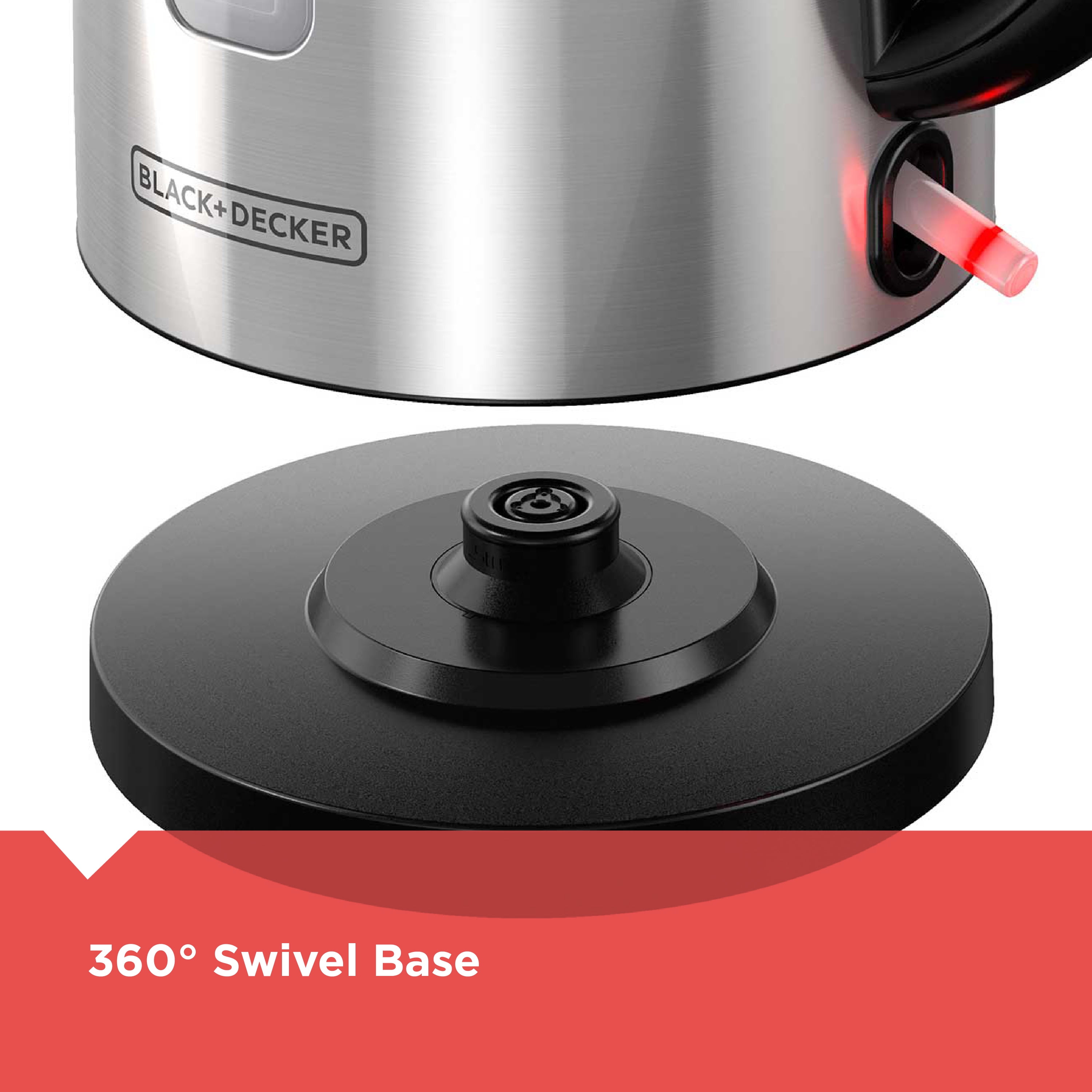 Save SR 80 Black and Decker kettle 1.7 liters 2200 watts steel
