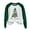 Green, variant on Women's Tree Themed Printed Pullover Top With Shoulder Sleeve Hoodie Ladies Sweatshirt Tops