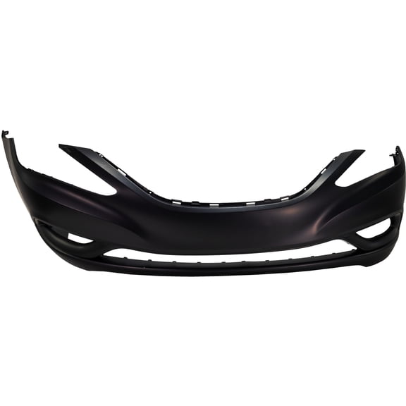 Front Bumper Cover with Spoiler Holes CAPA for 2011-2012 Hyundai Sonata 2.0T 4 Cyl 2.0L