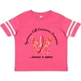 thumbnail image 3 of Inktastic Squamous Cell Carcinoma Butterfly 6.1 Boys Toddler T-Shirt, 3 of 5