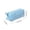 Blue, variant on Portable Pencil Case with Handle, Large Capacity Storage Organizer, Soft Cloth Work Supply Pouch for Office, Holds Pens and Markers, Black