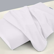 Hiroekza Antibacterial Waterproof Pillowcase 40 x 60 cm Memory Foam Pillow Cover - Breathable, Easy Clean, Zipper Closure Pillow Sham for Home & Dormitory Pink