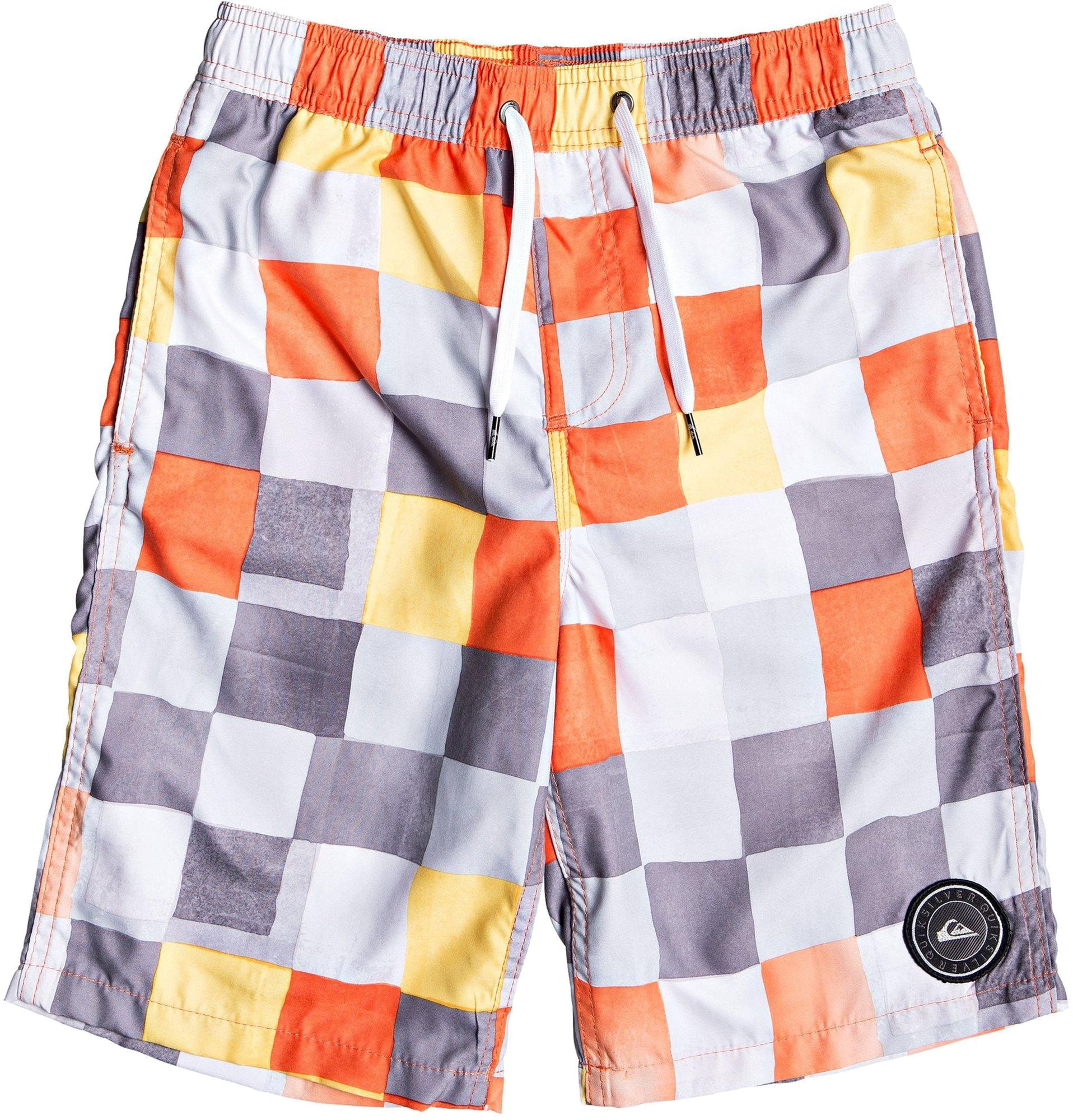 Quiksilver Boys' Resin Check Volley 19” Board Shorts