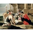 thumbnail image 3 of Nain, Louis Le 18x15 Black Modern Framed Museum Art Print Titled - Adoration of the Shepherds, 3 of 5
