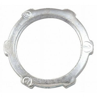 Raco Locknut,Steel,Overall L 2 1/16in 1005