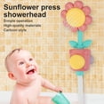 thumbnail image 4 of Dammyty Baby Bath Toys, Sunflower Shower Head Bathtub Toys, Water Sprinkler Bath Toys for Toddler 1-3, Infant Bathtime Fun Birthday Gift, 4 of 9