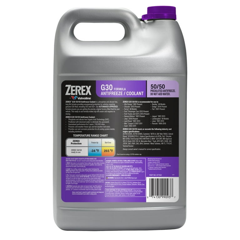 Zerex 877981 Engine Coolant / Antifreeze Zerex 877981 Engine Coolant / Antifreeze