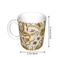 thumbnail image 2 of Yiaed Indian Paisley Print Ceramics Coffee,Large Handle Design,Extra Large Tea and Coffee Cup for Office and Home Mugs, 2 of 6