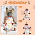 thumbnail image 7 of Fall Monkey Dog Pajamas Dog Winter Clothes for Small Dogs Girl Boy Lightweight Velvet Pajamas for Dogs Pet Jumpsuit Cat Onesie, 7 of 7