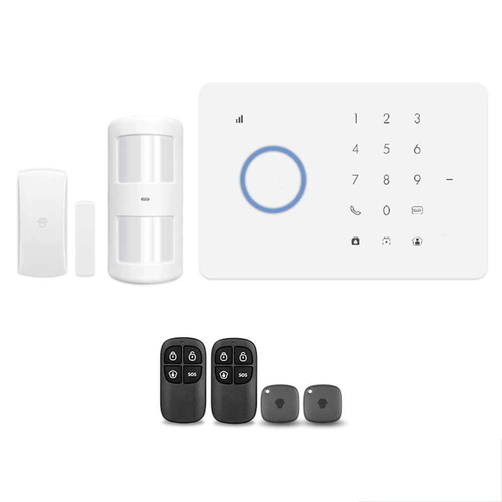 moobody Chuango G5 Wireless Auto-dial GSM Alarm System Kit APP Remote Control LCD/RFID Touch Keypad Home Burglar Alarm System