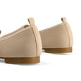 thumbnail image 4 of BURUDANI Women's Pointed Toe Flats Comfortable Dressy Flat Business Casual Loafers Work Office Shoes, 4 of 5