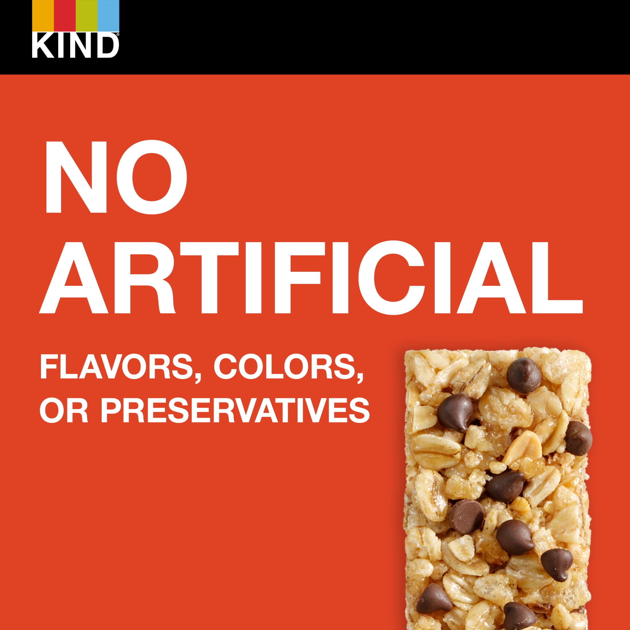 (4 pack) KIND Chewy Granola Bars, Variety Pack, 20 Gluten Free Bars, 16.2 oz Box