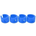 thumbnail image 1 of Front Rear Fork Rubber Protection Circle, Flexible Easy Installation Front Rear Fork Rubber Protection Ring  For Road Bikes For Cross-country Bikes Blue, 1 of 8