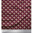 thumbnail image 2 of Soimoi Cotton Poplin Fabric Artistic Floral Decor Fabric Printed Yard 56 Inch Wide, 2 of 3