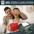 thumbnail image 4 of Happy 30th Birthday Gifts for Men Women Blanket 1992 30th Birthday Decorations 30 Years Old Gift for Husband Wife Boyfriend Girlfriend Brother Sister Back in 1992 Blanket for Bed Sofa 60x50 Inches, 4 of 7