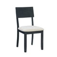 thumbnail image 3 of Linon Jamil Upholstered Dining Chair, Set of 2, Dark Charcoal, 3 of 11